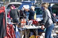 A large flea market in Vienna, Austria, Europe Royalty Free Stock Photo